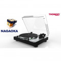 GramofonyGRAMO / Gramofon Thorens TD 402 DD / Black+Nagaoka MP-110