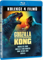 4Blu-RayBlu-ray film /  Godzilla a Kong / Kolekce / 4Blu-Ray